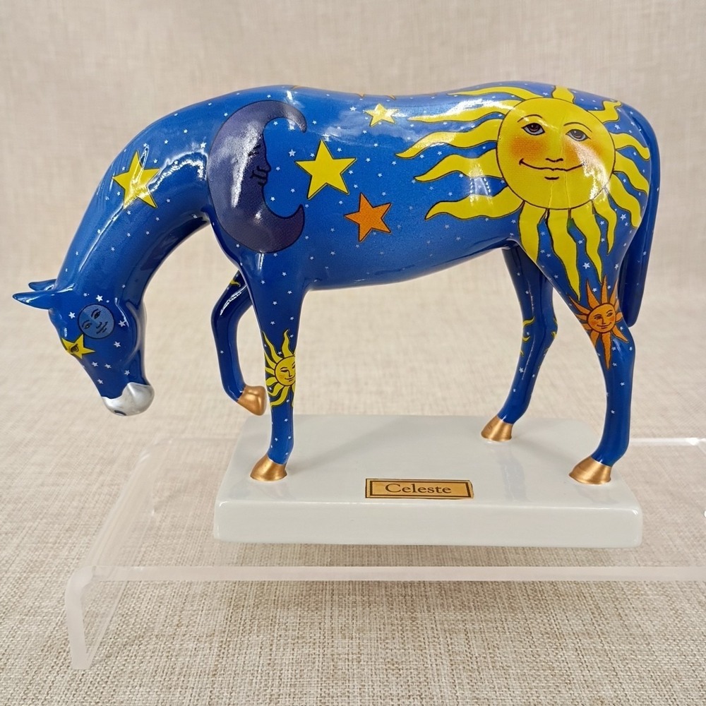 Horse Fever Celeste By Maggie Weakley Figurine Blue Sun Moon Stars Marion County